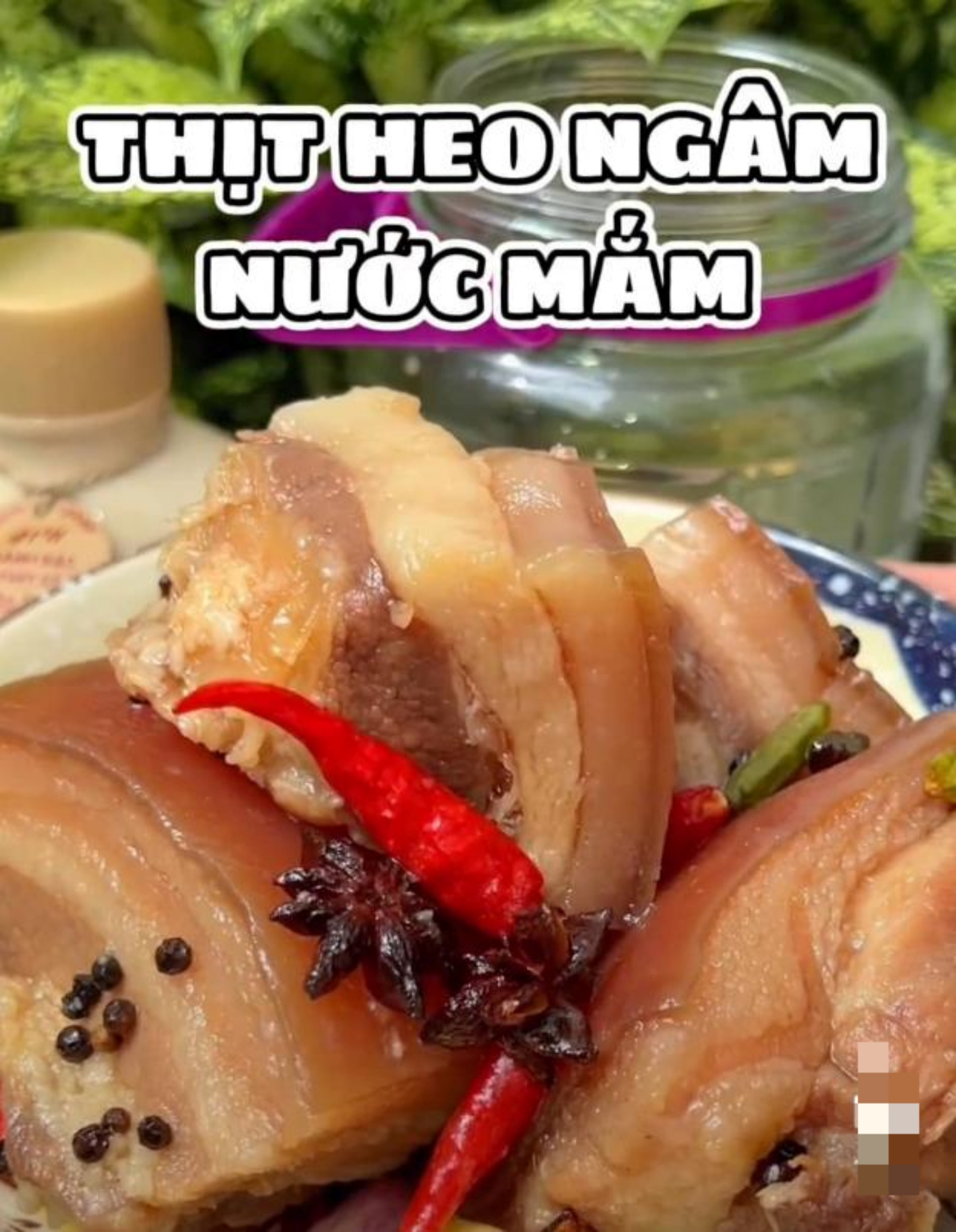 Thịt ba chỉ ngâm nước mắm vừa ngon, vừa dễ làm