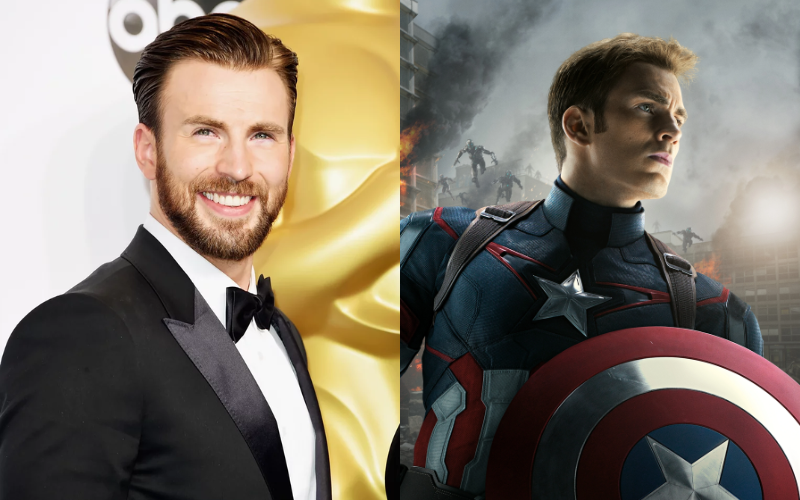 Chuyện tình kín tiếng của Đội trưởng Mỹ Chris Evans với cô dâu kém 16 tuổi