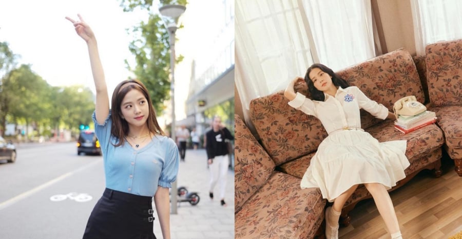 Jisoo thường xuyên nhờ cậy vào 4 items này để giấu đi vòng eo bánh mì