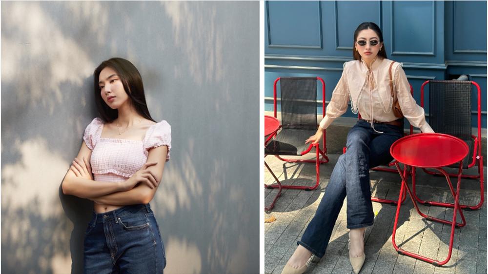Tham khảo mỹ nhân Việt 4 kiểu áo phối ăn ý nhất với quần jeans