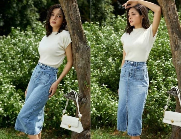 5 kiểu áo sáng màu giúp trẻ hỏa phong cách của chị em trên 40 tuổi